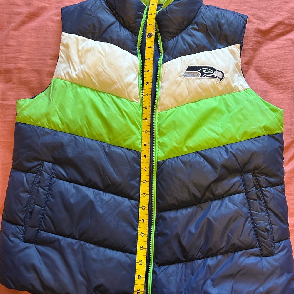 NFL Seattle Seahawks Women’s Vest Team Apparel - Picture 7 of 12